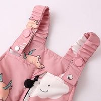 Unisex Cartoon Furry Hoodie Long Sleeve Coat & Overalls Trendy Kids Wholesale Clothing - PrettyKid