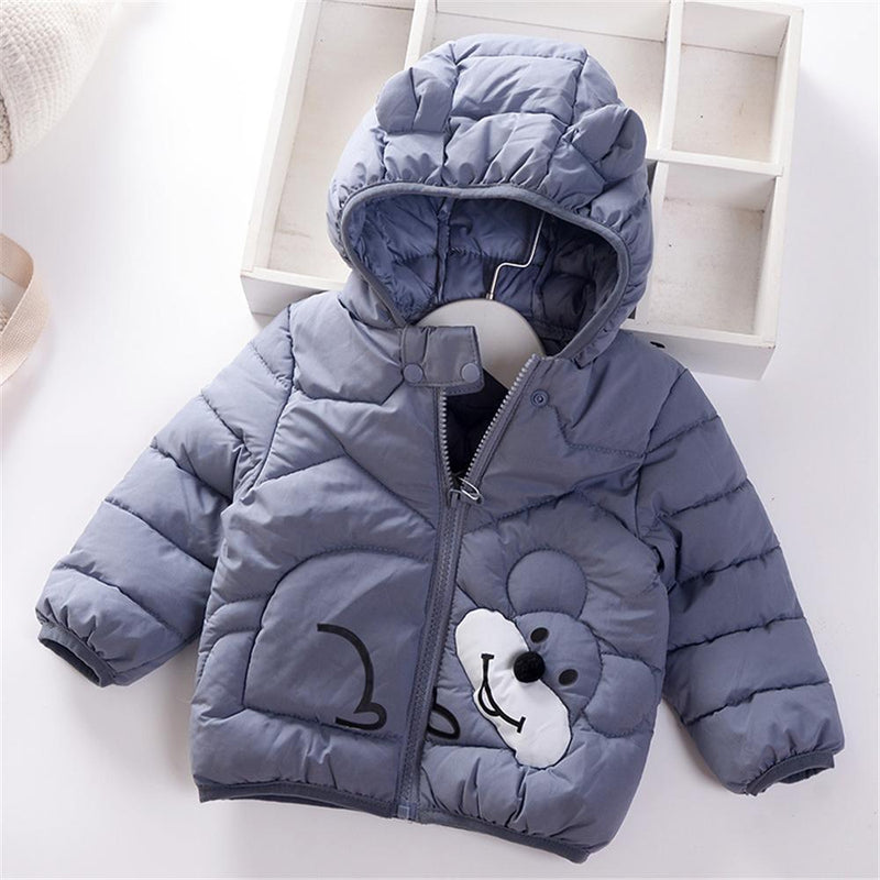 Unisex 5PCS Cartoon Hooded Long Sleeve Warm Jackets Wholesale - PrettyKid