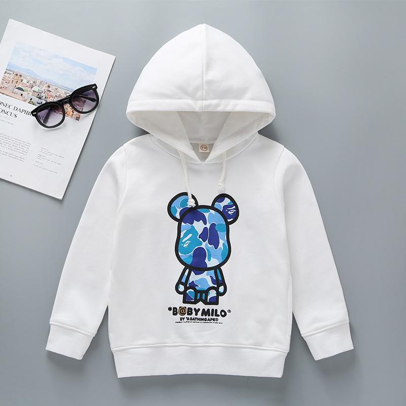 Cartoon Letter Graphic Long Sleeve Hoodie Sweatshirt Family Outfits - PrettyKid