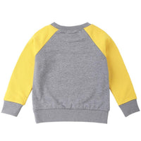 Boys Cartoon Letter Printed Long Sleeve Tops Wholesale - PrettyKid