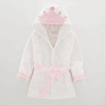 Unisex Cartoon Long Sleeve Hooded Cute Bathrobe Wholesale Childrens Clothing - PrettyKid