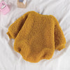 Baby Unisex Cartoon Long Sleeve Warm Romper Wholesale Baby Clothes In Bulk - PrettyKid