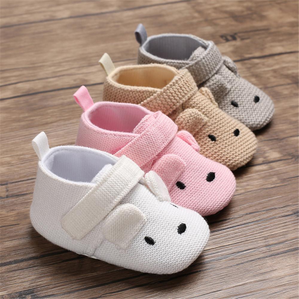 Baby Unisex Cartoon Magic Tape Flats Kids Shoes Wholesale - PrettyKid