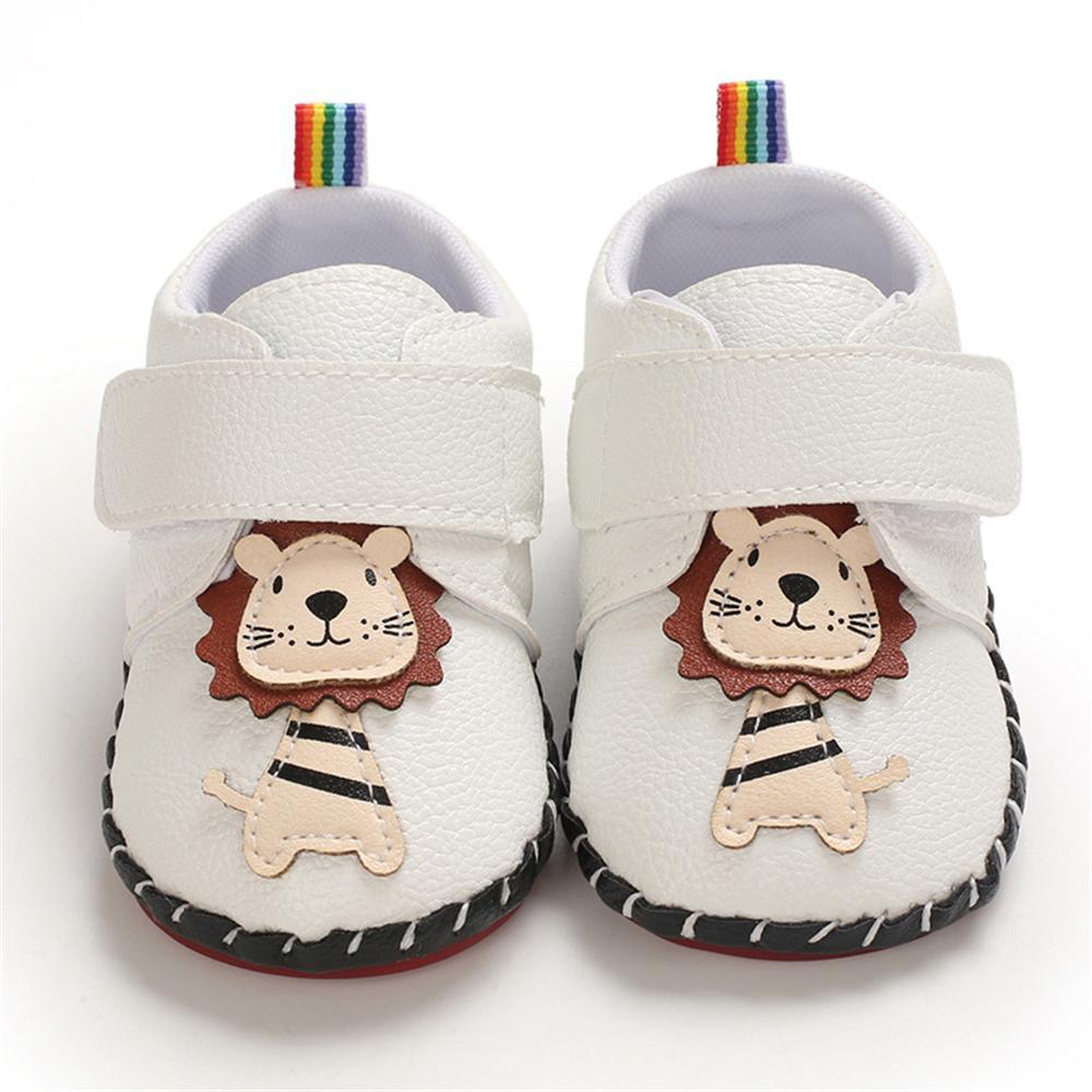 Baby Boys Cartoon Magic Tape Flats Wholesale Baby Shoes Suppliers - PrettyKid