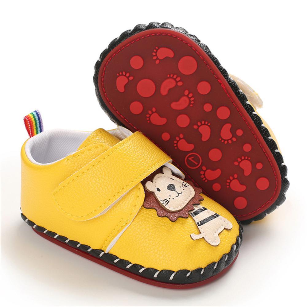 Baby Boys Cartoon Magic Tape Flats Wholesale Baby Shoes Suppliers - PrettyKid