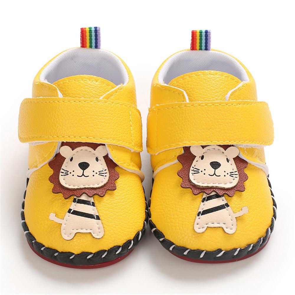 Baby Boys Cartoon Magic Tape Flats Wholesale Baby Shoes Suppliers - PrettyKid