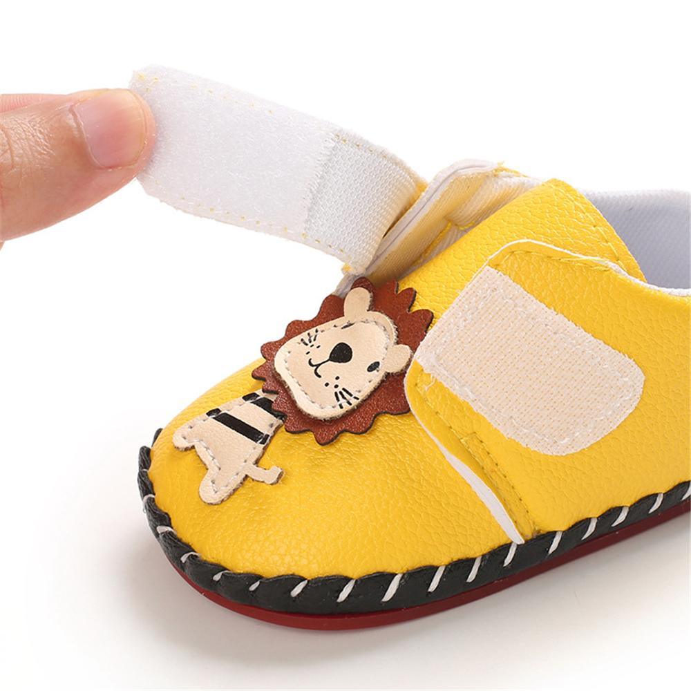 Baby Boys Cartoon Magic Tape Flats Wholesale Baby Shoes Suppliers - PrettyKid