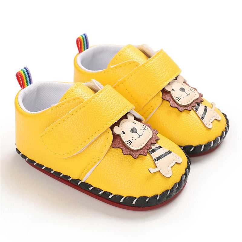 Baby Boys Cartoon Magic Tape Flats Wholesale Baby Shoes Suppliers - PrettyKid