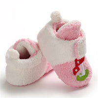 Baby Girls Cartoon Magic Tape Fur Warm Shoes Girls Shoes Wholesale - PrettyKid