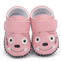 Baby Unisex Cartoon Magic Tape Shoes - PrettyKid