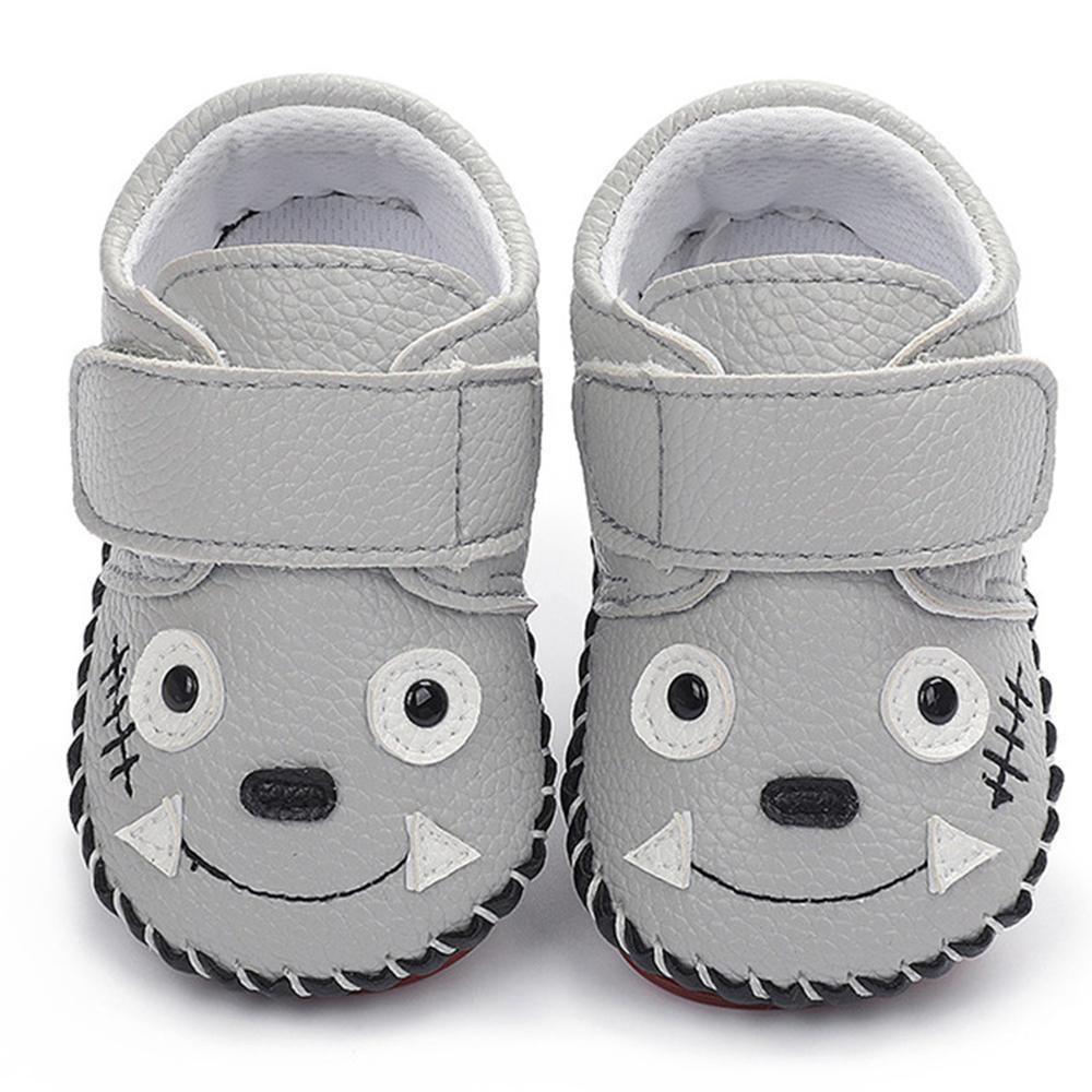 Baby Unisex Cartoon Magic Tape Shoes - PrettyKid