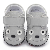 Baby Unisex Cartoon Magic Tape Shoes - PrettyKid