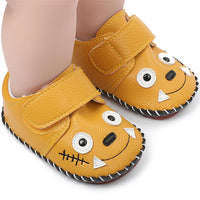 Baby Unisex Cartoon Magic Tape Shoes - PrettyKid