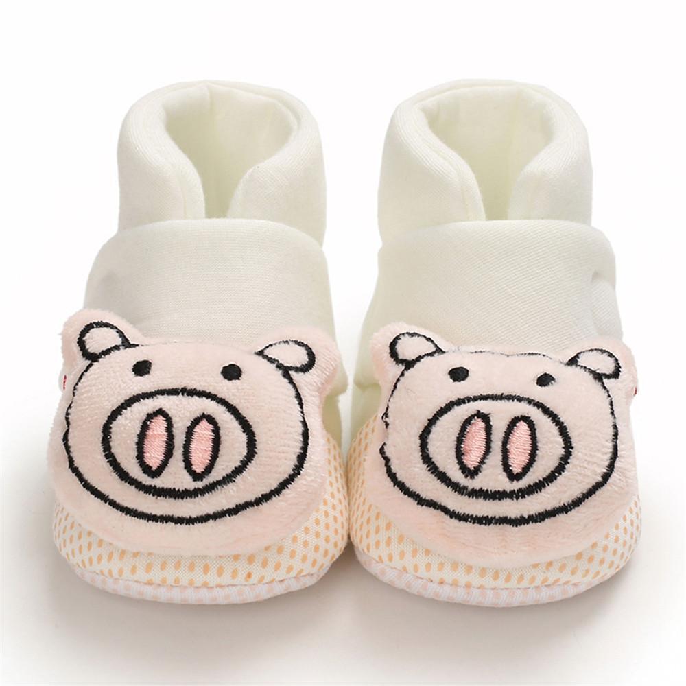 Baby Cartoon Magic Tape Warm Infant Shoes - PrettyKid