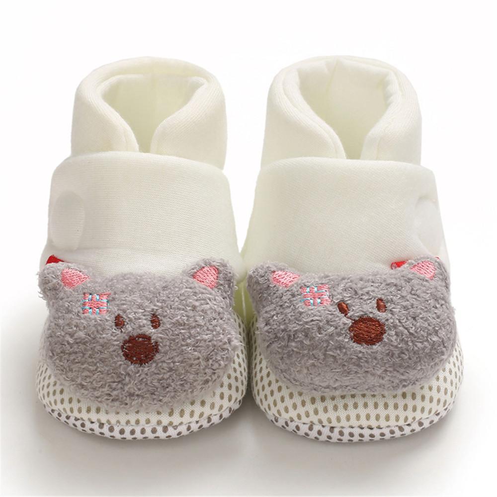 Baby Cartoon Magic Tape Warm Infant Shoes - PrettyKid