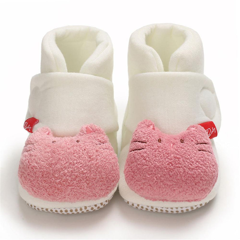 Baby Cartoon Magic Tape Warm Infant Shoes - PrettyKid
