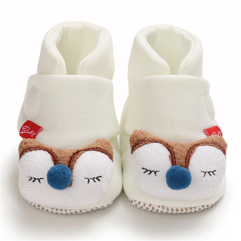 Baby Cartoon Magic Tape Warm Infant Shoes - PrettyKid