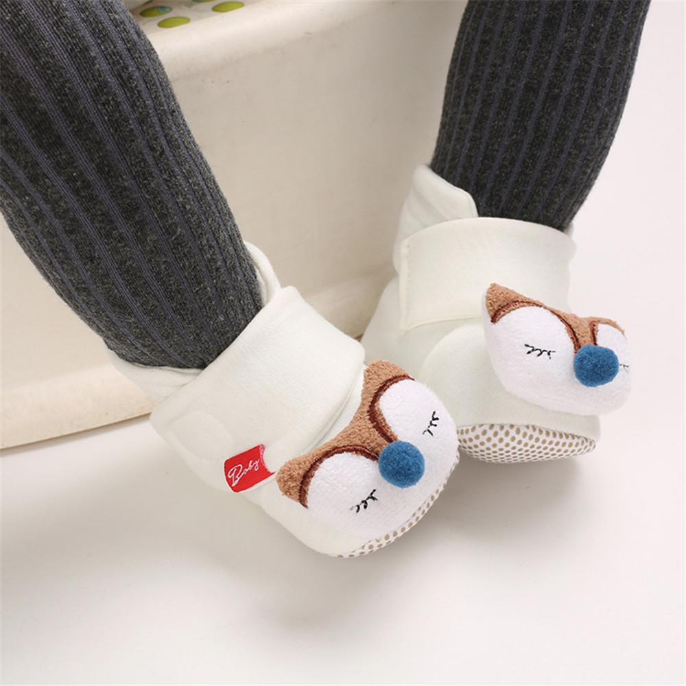 Baby Cartoon Magic Tape Warm Infant Shoes - PrettyKid