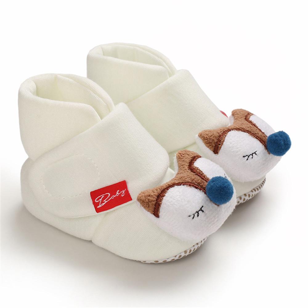 Baby Cartoon Magic Tape Warm Infant Shoes - PrettyKid