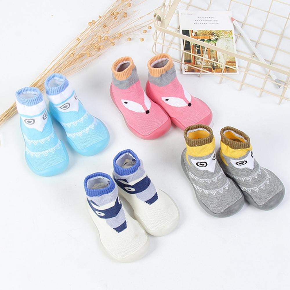 Baby Cartoon Non-slip Sock Flats Shoes - PrettyKid