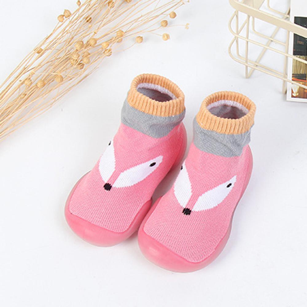 Baby Cartoon Non-slip Sock Flats Shoes - PrettyKid