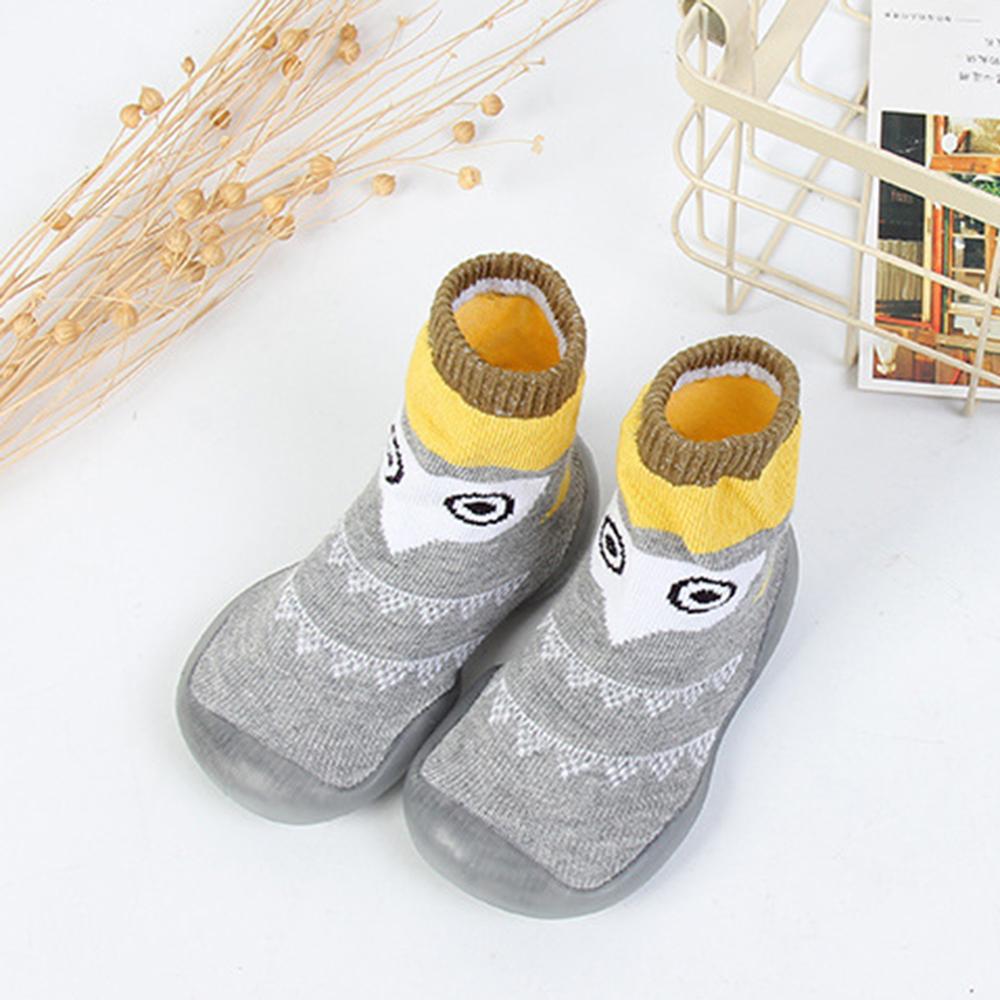 Baby Cartoon Non-slip Sock Flats Shoes - PrettyKid