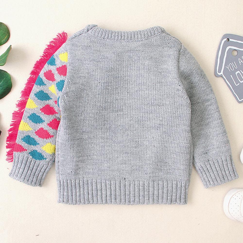 Unisex Cartoon Pony Knitted Pullover Sweaters Buy Baby Clothes Wholesale - PrettyKid