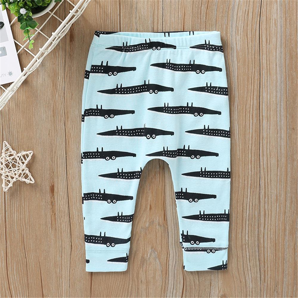 Baby Unisex Cartoon Printed Bottoms Wholesale Baby Outfits - PrettyKid