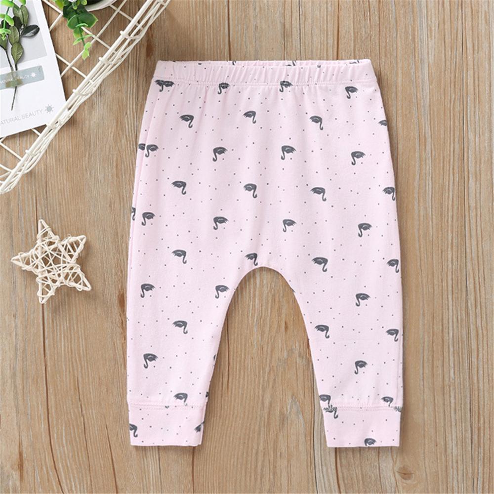 Baby Unisex Cartoon Printed Bottoms Wholesale Baby Outfits - PrettyKid