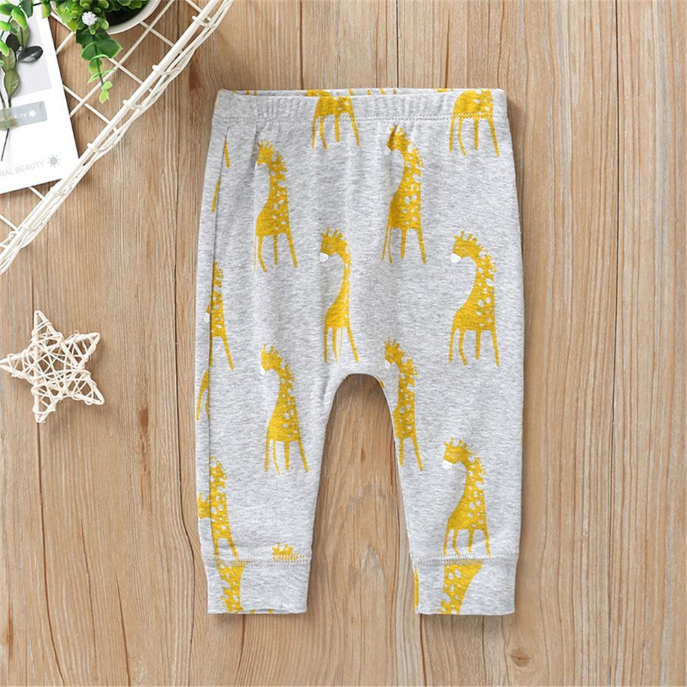 Baby Unisex Cartoon Printed Bottoms Wholesale Baby Outfits - PrettyKid