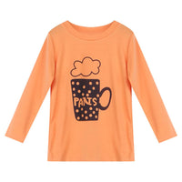 Toddler Girl Cartoon Print Long Sleeve Top & Pants Baby Girl Wholesale - PrettyKid