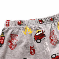 Boys Cartoon Printed Long Sleeve Tops & Pants - PrettyKid
