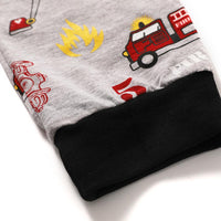 Boys Cartoon Printed Long Sleeve Tops & Pants - PrettyKid