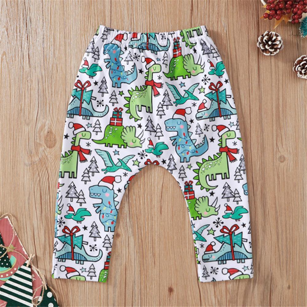 Baby Unisex Cartoon Printed Pants Toddler Leggings Wholesale - PrettyKid