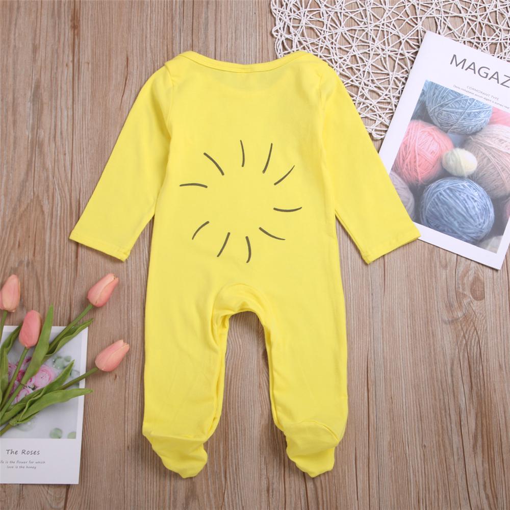 Baby Unisex Cartoon Rabbit Long Sleeve Romper Wholesale Baby Outfits - PrettyKid
