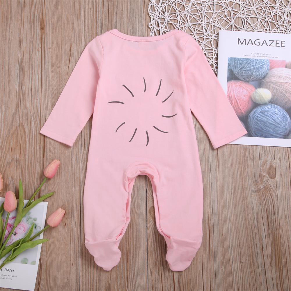 Baby Unisex Cartoon Rabbit Long Sleeve Romper Wholesale Baby Outfits - PrettyKid