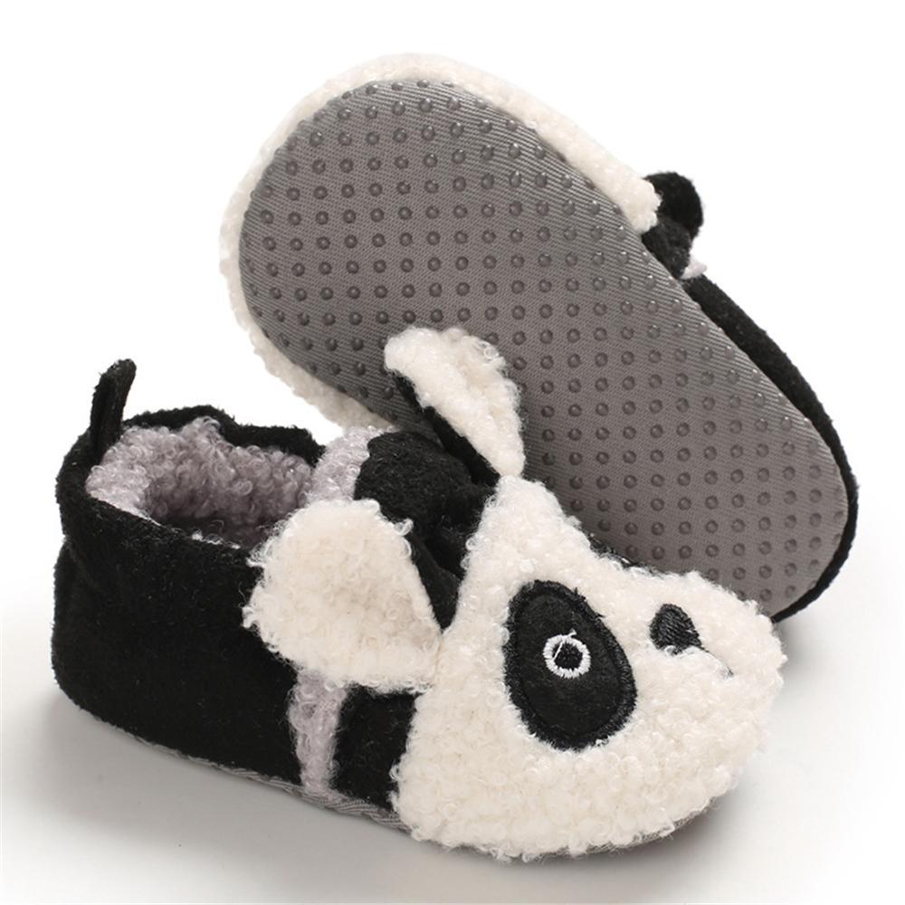 Baby Unisex Cartoon Slip On Fur Flats Children Wholesale Shoes - PrettyKid