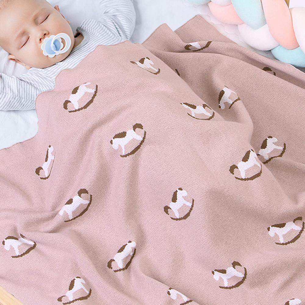 Baby Cartoon Trojan Printed Solid Blankets Wholesale Baby Blanket - PrettyKid