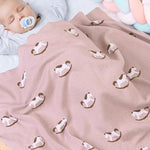 Baby Cartoon Trojan Printed Solid Blankets Wholesale Baby Blanket - PrettyKid