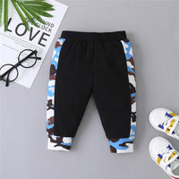 Baby Boys Casual Camo Long Sleeve Pullover & Pants Kids Wholesale Clothing - PrettyKid