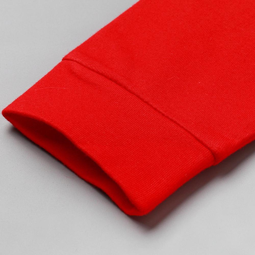 Girls Casual Color Contrast Long Tops Wholesale Kidswear - PrettyKid