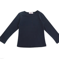 Girls Casual Crew Neck Long Sleeve Solid T-shirt Girl T Shirts Wholesale - PrettyKid