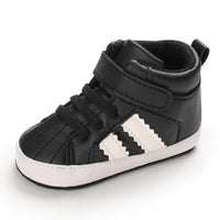 Baby Boys Casual High Top Non-slip Magic Tape Sneakers - PrettyKid