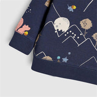 Boys Casual Long Sleeve Cartoon Printed Jumper - PrettyKid