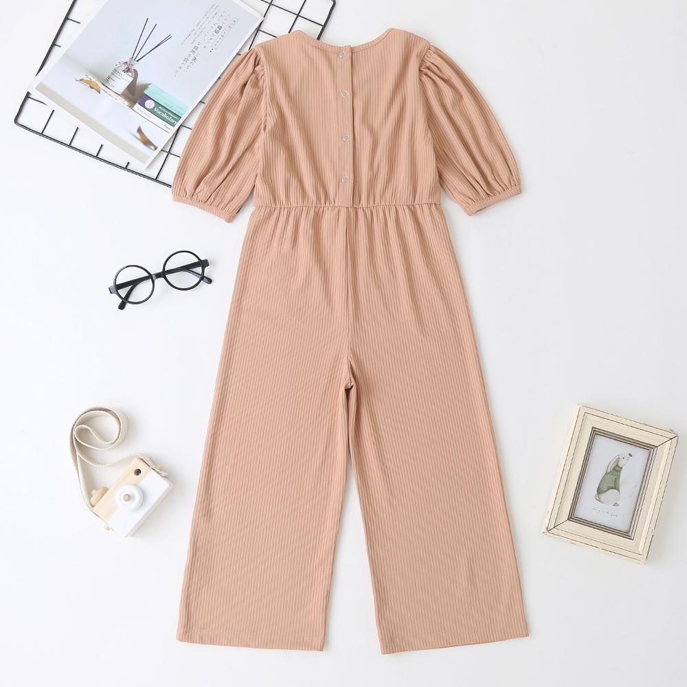 Girls Casual Long Sleeve Jumpsuits - PrettyKid