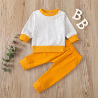 Unisex Casual Long Sleeve Top & Pants Girls Wholesale Childrens Clothing - PrettyKid