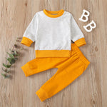 Unisex Casual Long Sleeve Top & Pants Girls Wholesale Childrens Clothing - PrettyKid