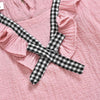 Toddler Girls Casual Plaid Long Sleeve Top & Pants Wholesale Girls - PrettyKid