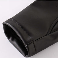 Boys Casual Pocket Artificial Leather Pants Wholesale Bulk Childrens Clothing Suppliers - PrettyKid