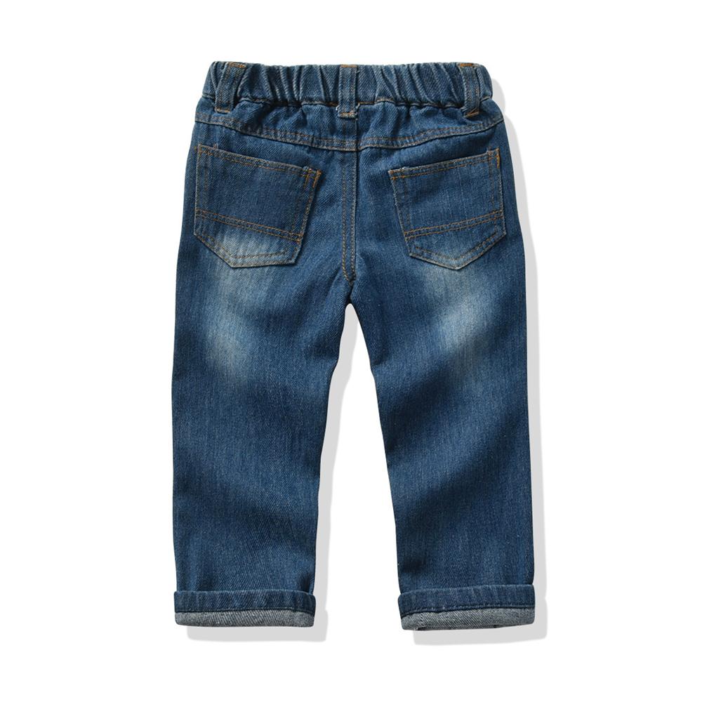 Toddler Boys Casual Pocket Ripped Jeans Wholesale Childrens Clothing - PrettyKid